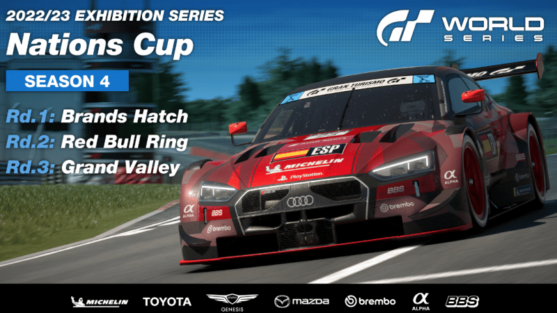 Saison 4 Course 3 des GTWS Nations Cup 2023 à Grand Valley Highway, des coups et des pénalités!!