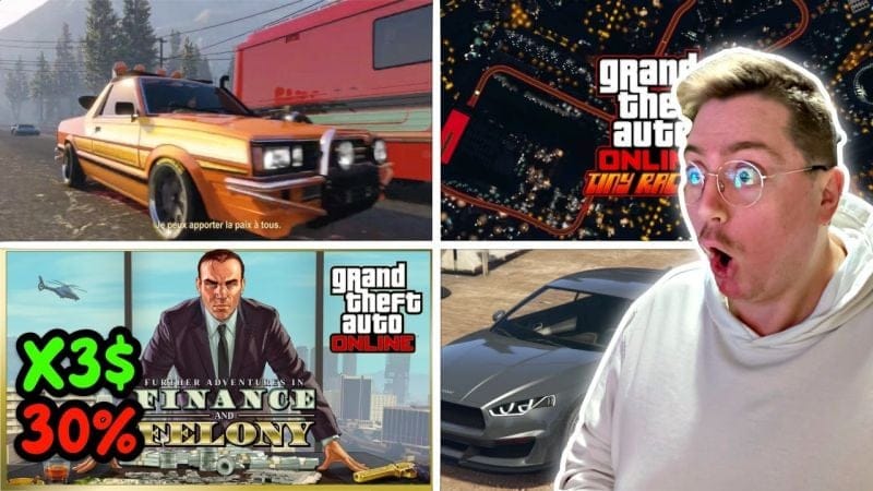 LES NOUVEAUTÉS, IFRUIT DE RETOUR, BONUS, PROMO DE JEUDI 13/04 SUR GTA ONLINE !!