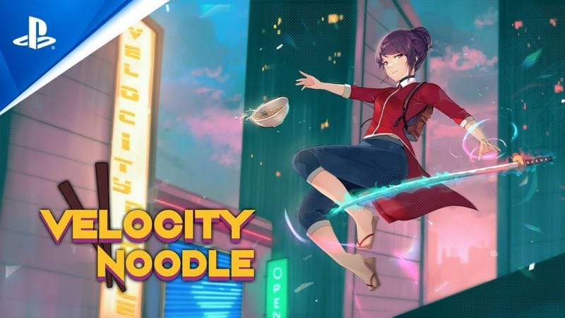 Velocity Noodle - Announcement & Release Date Trailer | PS4 Games