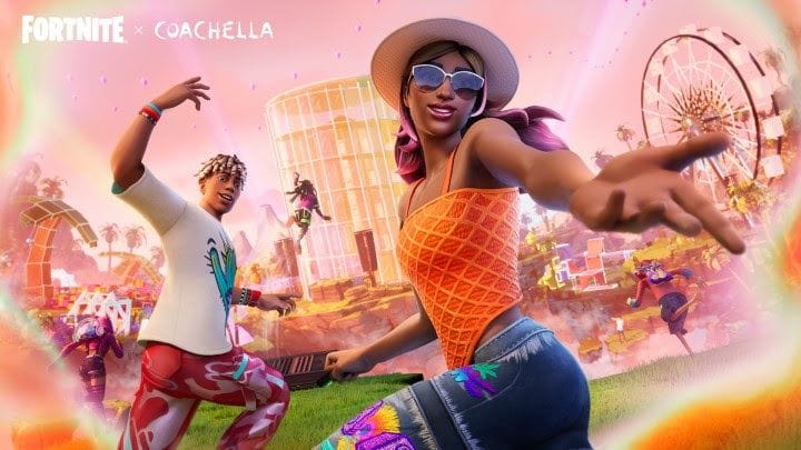 Fortnite - La collaboration Fortnite x Coachella est de retour ! - GEEKNPLAY Home, News, Nintendo Switch, PC, PlayStation 4, PlayStation 5, Xbox One, Xbox Series X|S