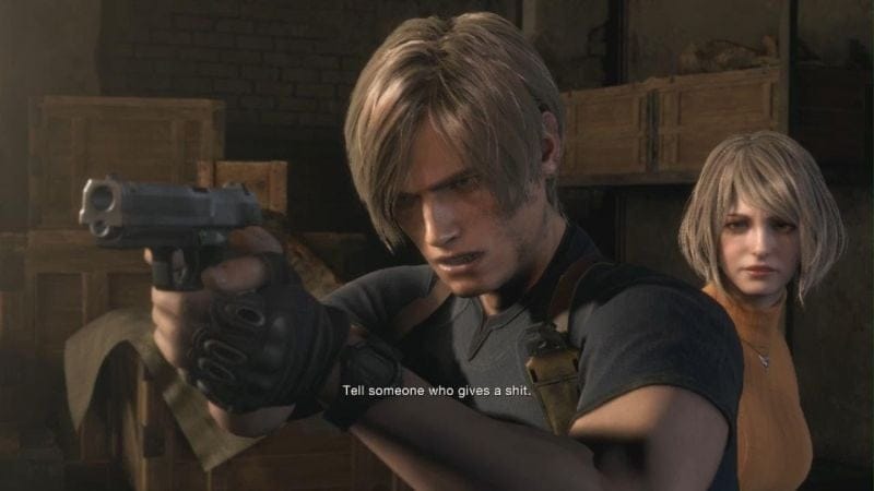 Resident Evil 4 Remake - Leon Shoots First Ask Questions Later