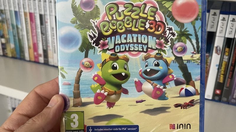 Jeu #221: Puzzle Bobble 3D Vacation Odyssey