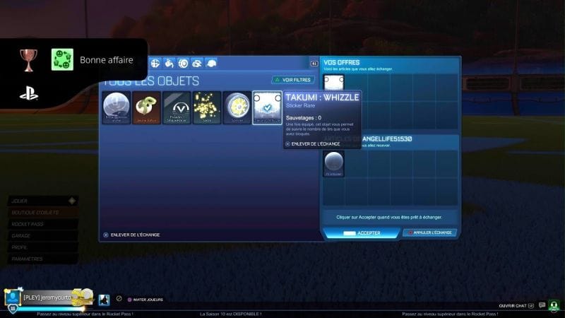 Bonne affaire - Rocket League®