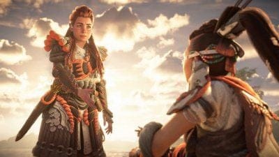 MAJ Horizon Forbidden West: Burning Shores, Aloy et Seyka font la paire dans le trailer de lancement de l'extension