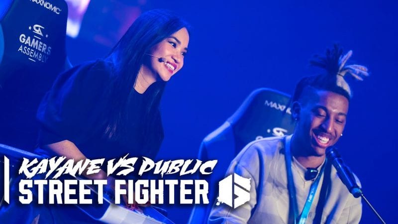 Kayane VS Public de la Gamers Assembly 2023 sur Street Fighter 6 : la REVANCHE de Hugo !