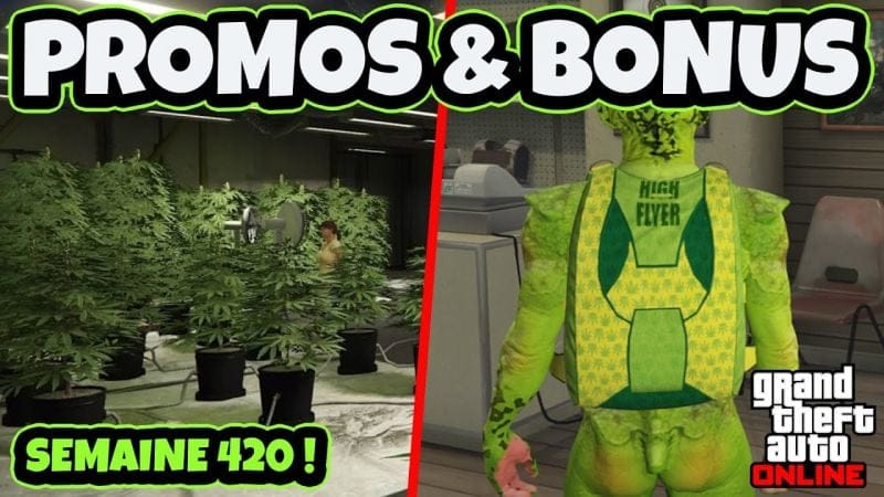 PROMOS & BONUS DU 20 AU 26 AVRIL 2023 SUR GTA ONLINE!