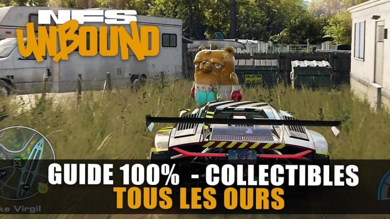 Need For Speed : Unbound - Emplacement de Tous les Ours Virtuose (The Bear Champ) GUIDE 100%