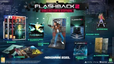 Flashback 2 : Microids dévoile une nouvelle période de sortie, des éditions Limitée et Collector, et une bande-annonce de gameplay nerveuse