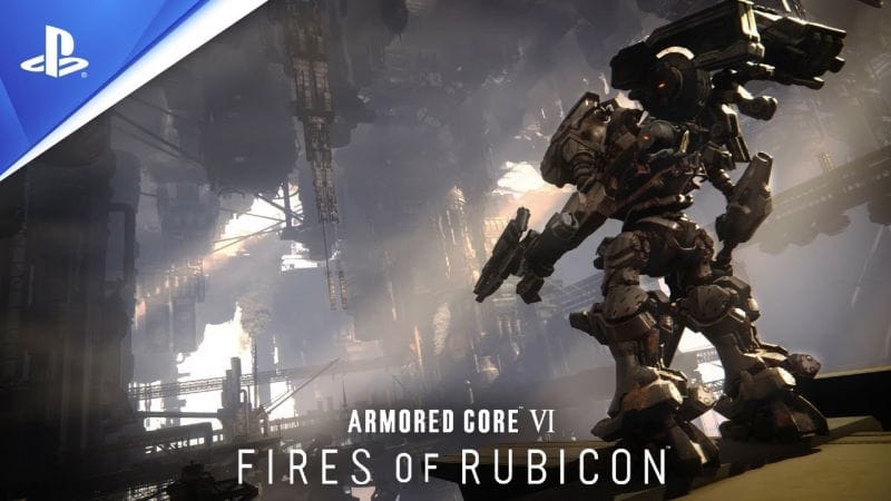 ARMORED CORE VI FIRES OF RUBICON - Trailer de la date de sortie et de gameplay | PS5, PS4