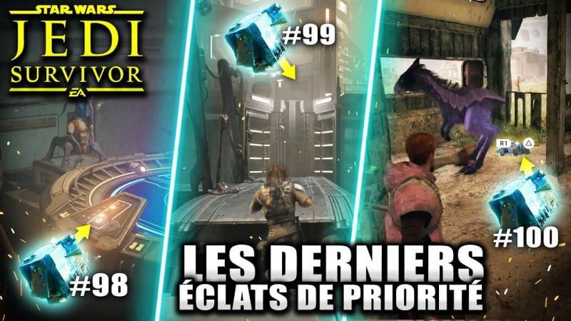 Star Wars Jedi Survivor : Comment Récupérer les DERNIERS Éclats de PRIORITÉ (Achat Compulsifs  DOMA)