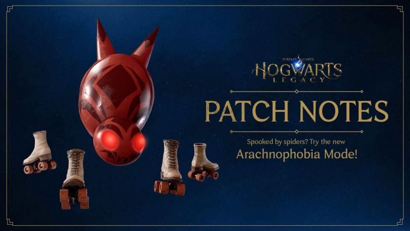 Hogwarts Legacy ajoute un mode sans araignée pour les arachnophobes