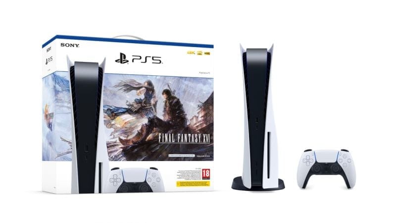 Un pack PlayStation 5 + Final Fantasy XVI fait son apparition en précommande