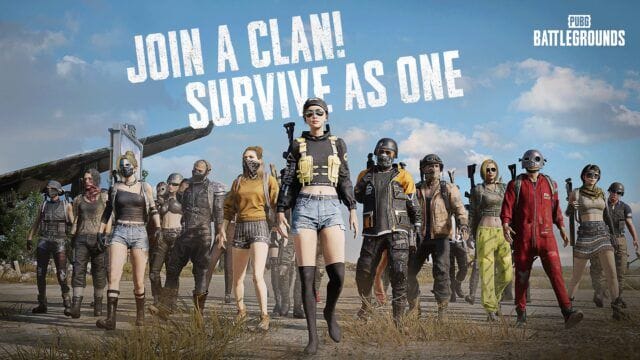 PUBG Battlegrounds - Un système de clan débarque au sein du jeu de Krafton - GEEKNPLAY Home, News, PC, PlayStation 4, PlayStation 5, Xbox One, Xbox Series X|S