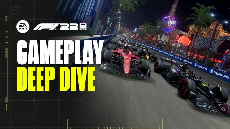 F1 23 : Un trailer de gameplay de 5 minutes pour le jeu de course d'EA et de Codemasters