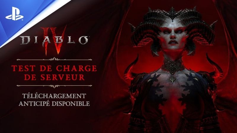 Diablo IV - Trailer du test de charge de serveur - Du 12 au 14 mai | PS5, PS4