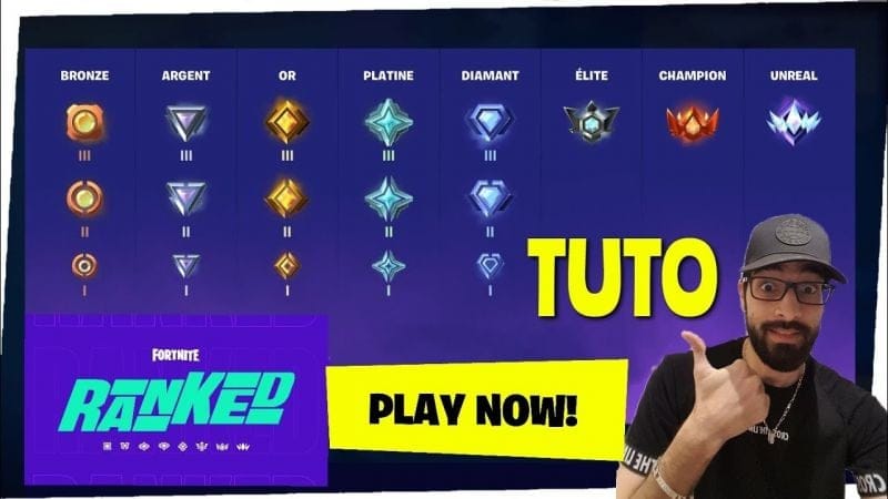 TUTO - NOUVEAU MODE "RANKED" SUR FORTNITE ( EMOTE "PLEINS FEUX" GRATUITE, CLASSEMENT ... )