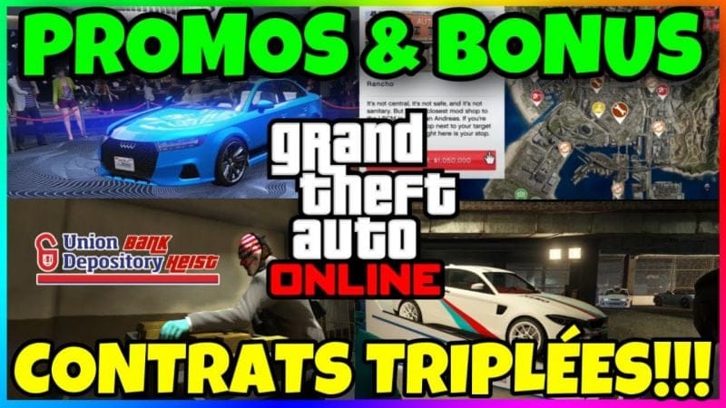 PROMO ET BONUS GTA 5 ONLINE DU 18 MAI 2023 + 2 VOITURES GRATUITES!