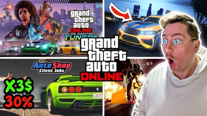 LES NOUVEAUTÉS, BONUS BRAQUAGE,MOTIFS RARES PROMO DE JEUDI 18/05 SUR GTA ONLINE !