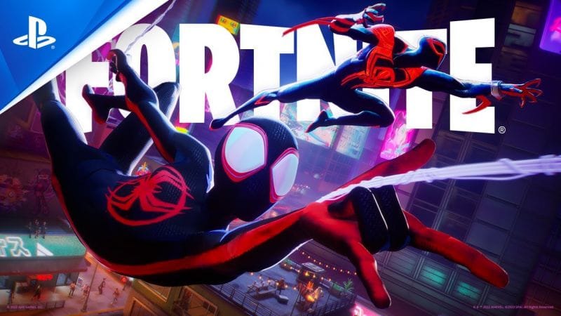 Fortnite - Trailer de Miles Morales et Spider-Man 2099 | PS5, PS4