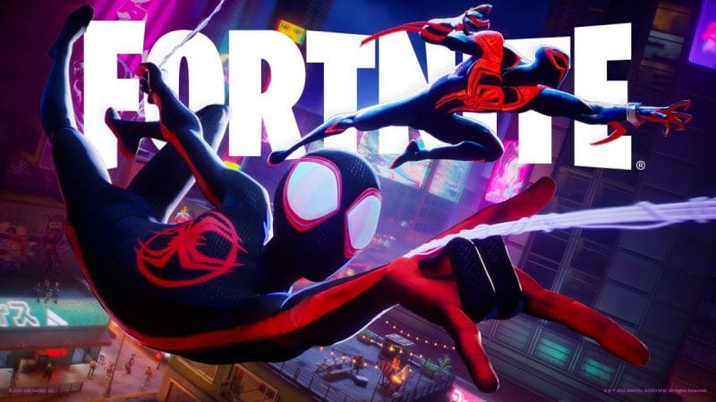 Fortnite : Miles Morales et Spider-Man 2099 débarquent dans le jeu