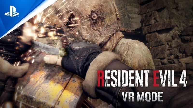 Resident Evil 4 VR - Trailer d'annonce - 4K | PS VR2