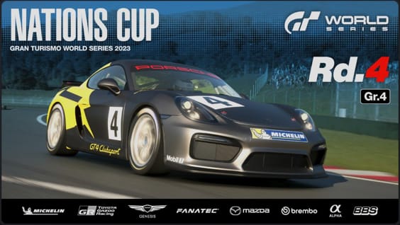 Course 4 des GTWS Nations Cup 2023 series à Lago Maggiore, des coups et des coups!