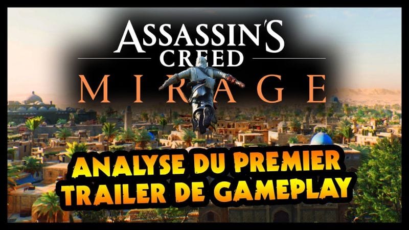 PREMIER GAMEPLAY POUR ASSASSIN'S CREED MIRAGE 😱 Analyse + infos exclusives !
