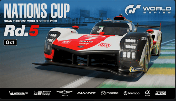 Course 5 des GTWS Nations Cup 2023 series, pas de course!