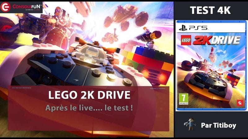 [TEST 4K] LEGO 2K DRIVE sur PS5, XBOX, SWITCH, PS4, PC