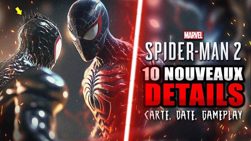 Marvel Spider-Man 2 : 10 NOUVEAUX Détails IMPORTANTS (Gameplay, Exclu PS5, VRAI Date de Sortie...)