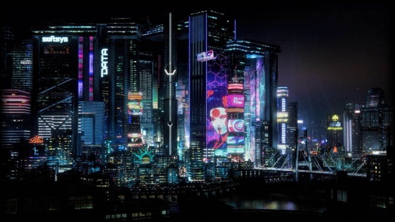 Cyberpunk 2077 : La carte de Night City