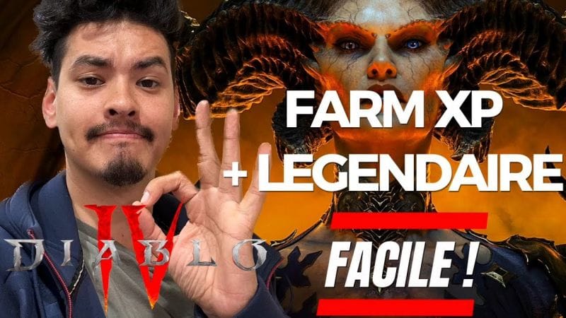 MEILLEUR SPOT D'XP + LEGENDAIRE Pour tout LEVEL Très tôt dans le Jeu DIABLO 4 !