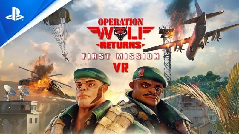 Operation Wolf Returns : First Mission VR - Trailer d'annonce | PS VR2