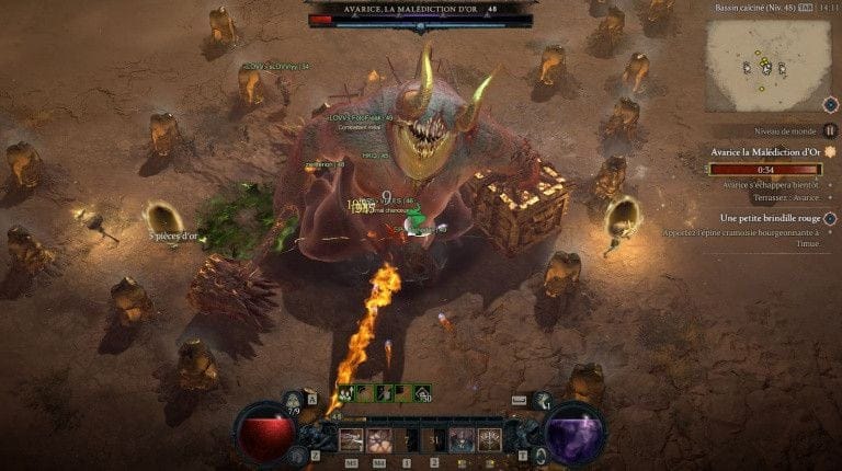 Timer World Boss Diablo 4 : A quelles heures apparaissent Ashava, Avarice et Mort vagabonde ?