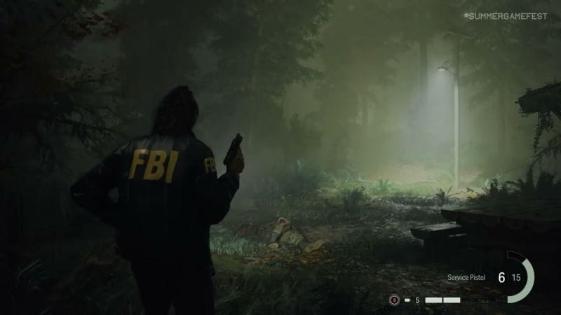 Alan Wake 2 montre pour la première fois une courte séquence de gameplay entière