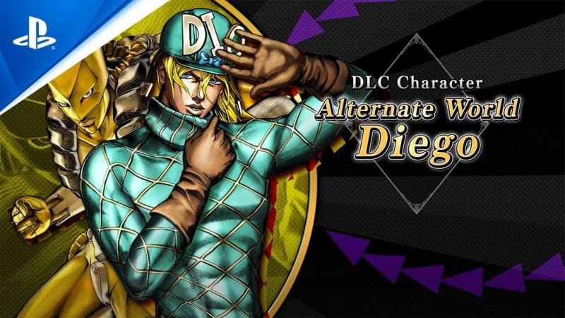 JoJo's Bizarre Adventure: All-Star Battle R - Alternate World Diego Reveal Trailer | PS5 & PS4 Games