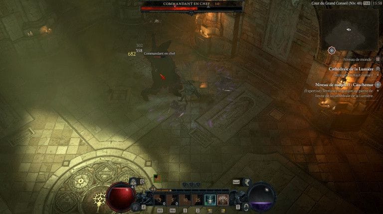 Cathédrale de la Lumière Diablo 4 : Conseils pour terminer ce donjon de pierre de limite et débloquer le Niveau de Monde 3
