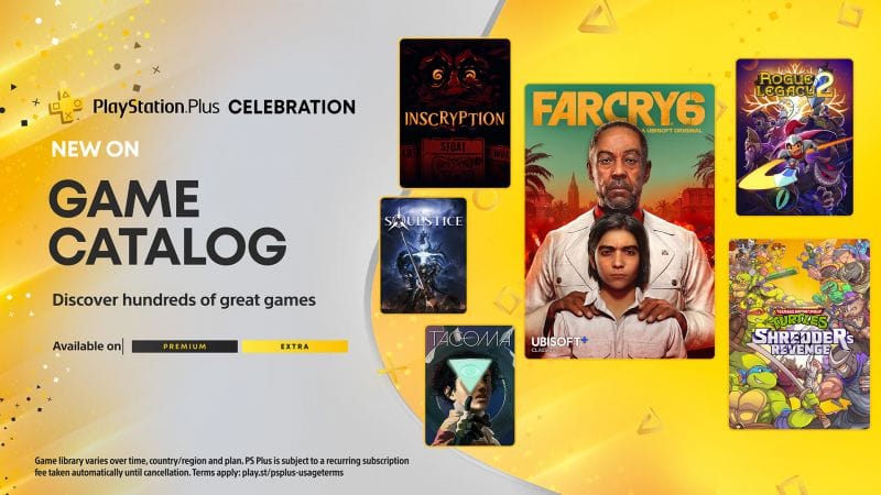 Far Cry 6, Inscryption, TMNT: Shredders Revenge et plus encore rejoignent PlayStation Plus