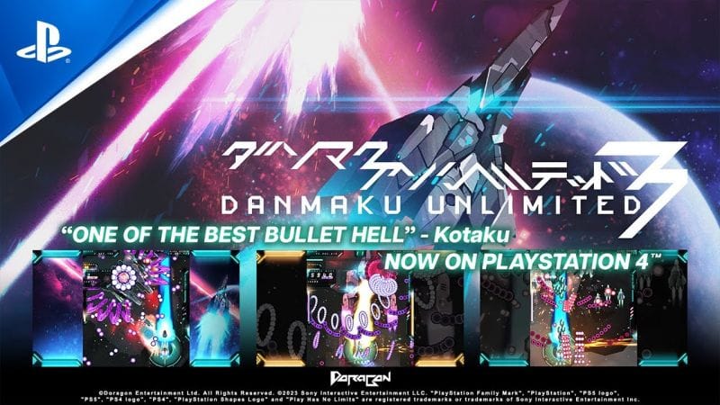 Danmaku Unlimited 3 - Launch Trailer | PS4 Games