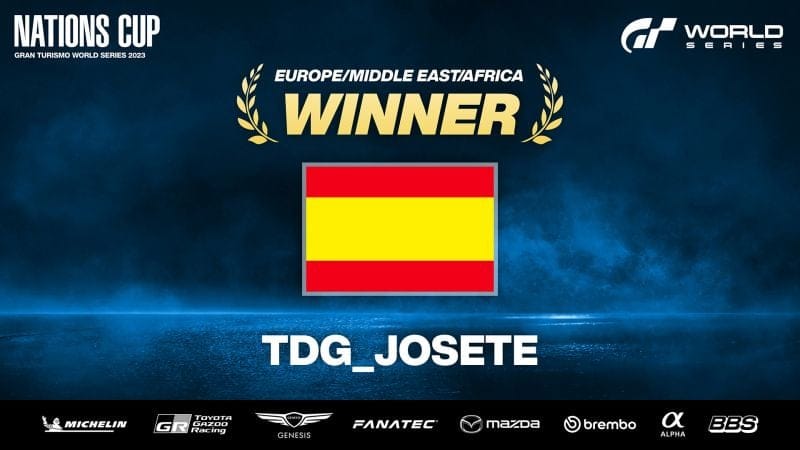 L'Espagnol TDG_JOSETE remporte un duel serré pour les Séries en ligne de la région EMEA ! - Rapport de course - Gran Turismo 7 - gran-turismo.com