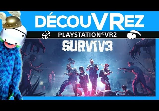 DécouVRez : SURV1V3 sur PS VR2 | Des zombies et de la coop à 4 | VR Singe