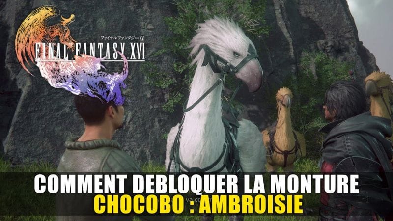 FINAL FANTASY 16 : Comment Débloquer le CHOCOBO (Monture : Ambroisie) Qui veut voyager loin 🏆 FFXVI