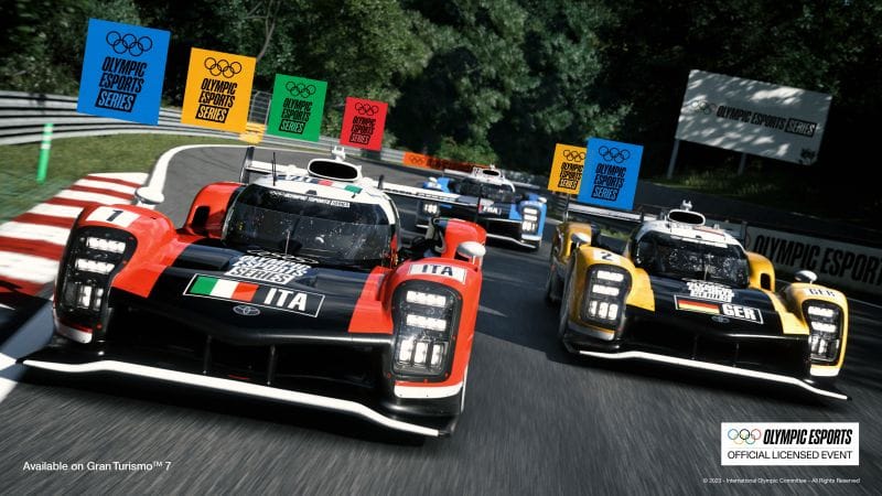 La finale de l'événement automobile Olympic Esports Series 2023 à Singapour arrive à grands pas ! Mesurez-vous à l'événement spécial pour avoir un avant-goût de ce qui vous attend !  - Informations - Gran Turismo 7 - gran-turismo.com