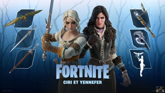 Fortnite - Une collaboration avec la série The Witcher débarque - GEEKNPLAY Home, News, Nintendo Switch, PC, PlayStation 4, PlayStation 5, Smartphone, Xbox One, Xbox Series X|S