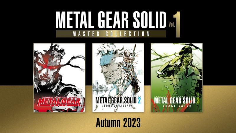 Metal Gear Solid: Master Collection Vol. 1 sera lancé en octobre