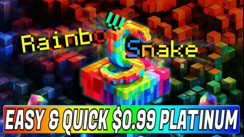 Rainbow Snake Quick Trophy Guide - Easy & Quick $0.99 Platinum Game