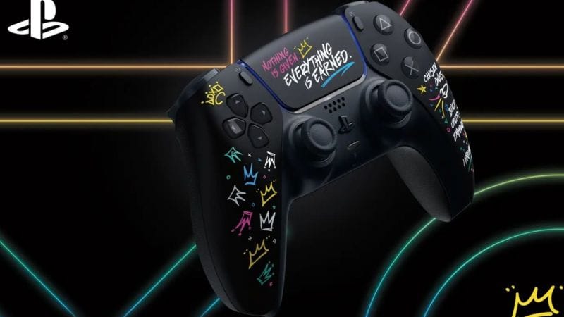 LeBron James design une manette PS5 en édition limitée