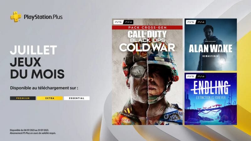 PlayStation Plus : Les jeux du mois de Juillet 2023 | News  - PSthc.fr