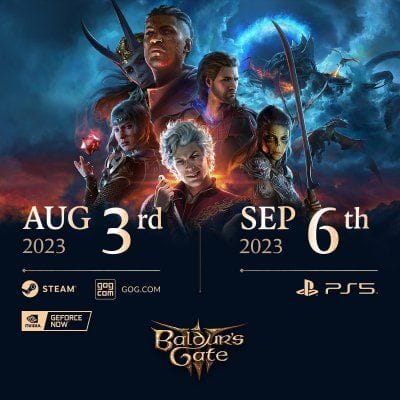 Baldur's Gate 3 : la date de sortie avancée sur PC, mais repoussée sur PS5