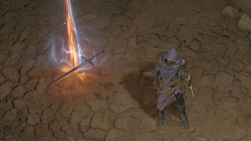 La rarissime épée “Le Grand-Père” a enfin été trouvée par un joueur de Diablo 4 - Dexerto.fr